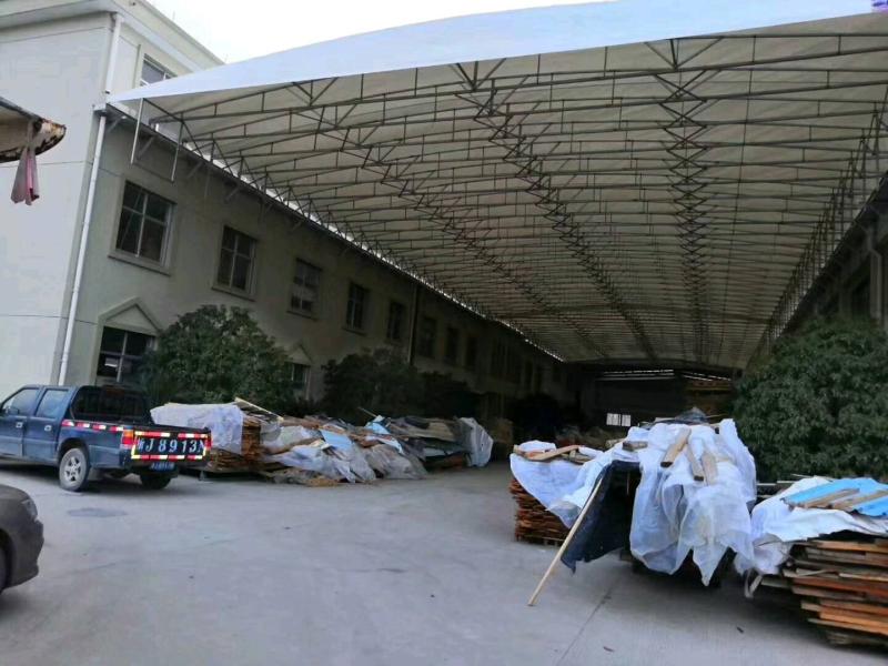 专业电动雨棚  膜结构停车棚