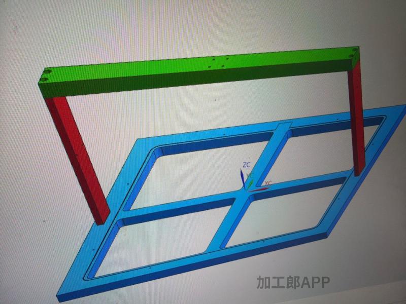 模具铝材加工模具加工材料6061 底部99099030顶部9608040 两