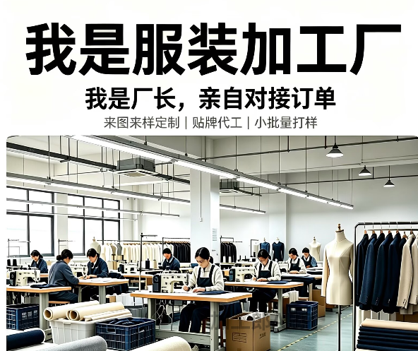 服装来图定制贴牌代工