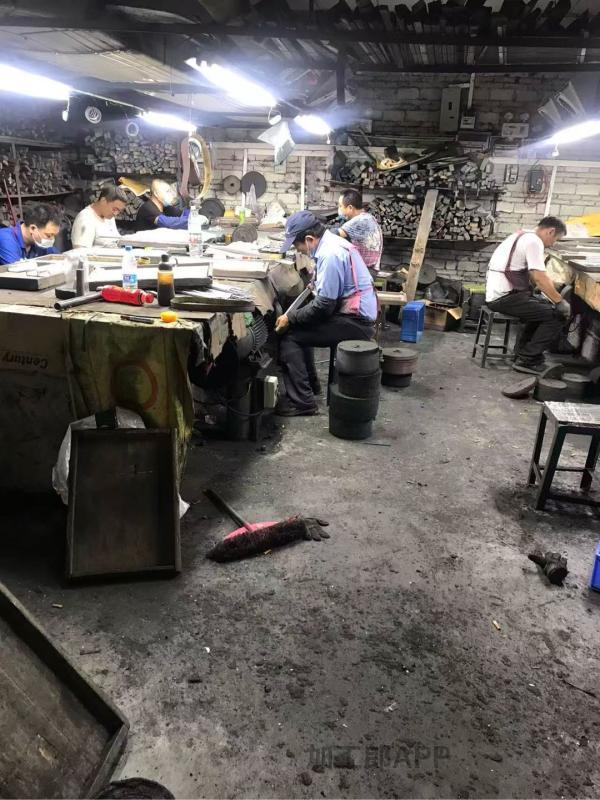 锌合金五金来料抛光加工